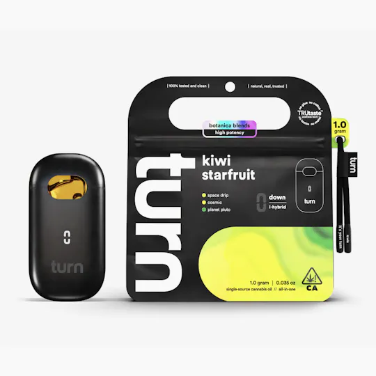 turn - turn | Kiwi Starfruit | Disposable | 1g - 1