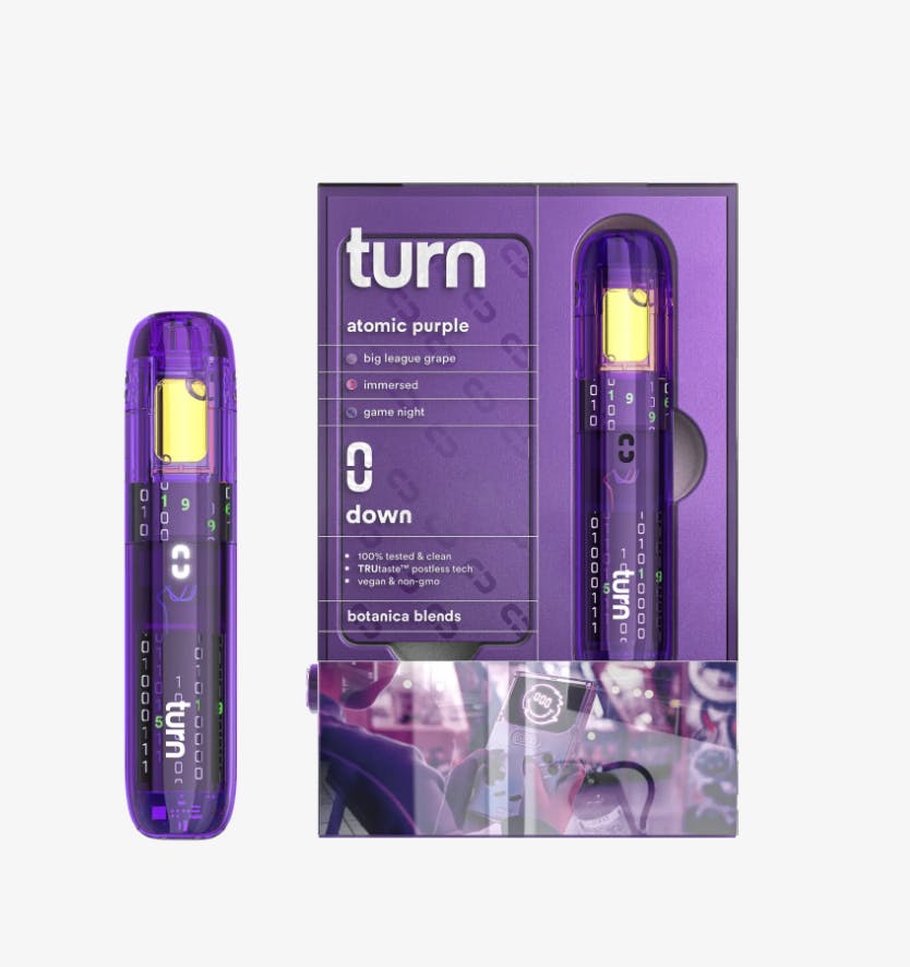 turn - turn | Atomic Purple | Disposable | 1g - 1