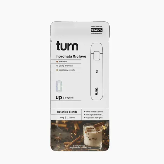 turn - turn | Horchata & Clove | Disposable | 1g - 1