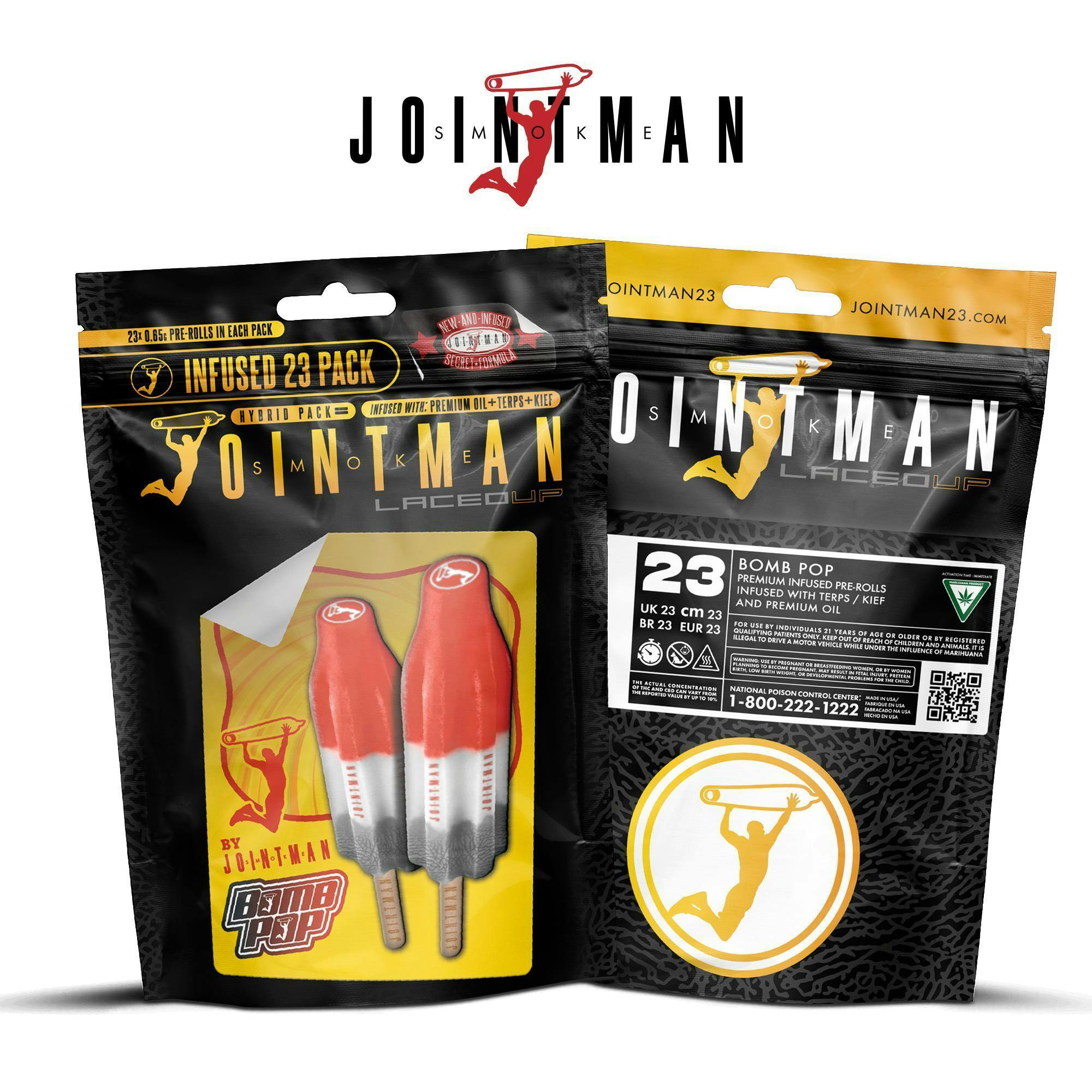 Jointman - Jointman - Infused 23pk X 0.65g - Bomb Pop - 1