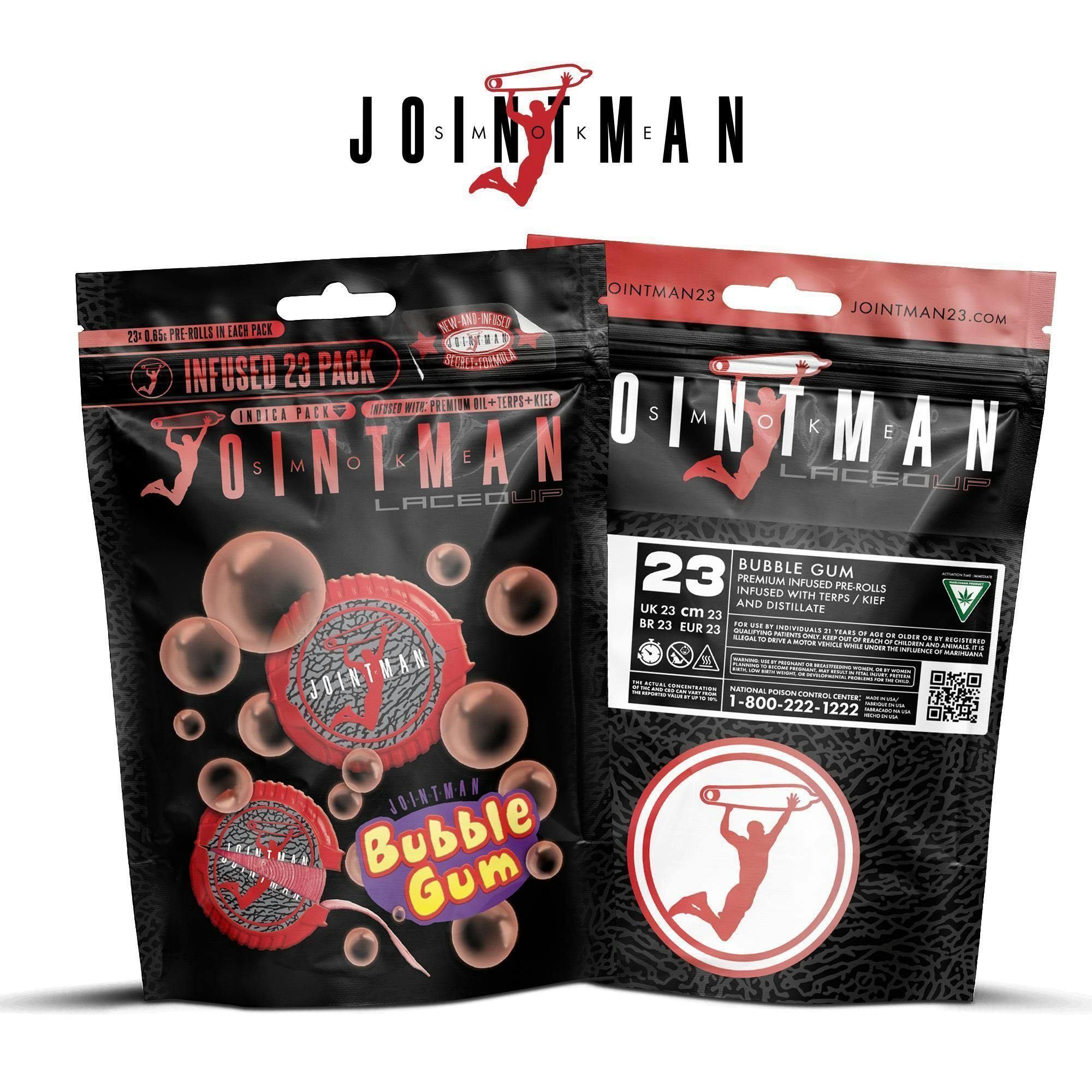 Jointman - Jointman - Infused 23pk X 0.65g - Bubble Gum - 1