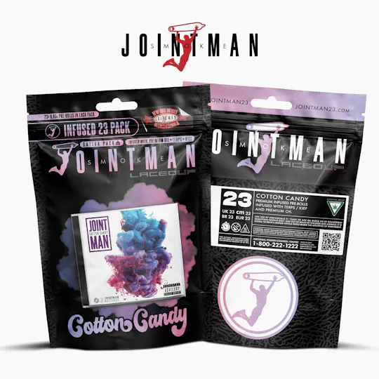 Jointman - Jointman - Infused 23pk X 0.65g - Cotton Candy - 1