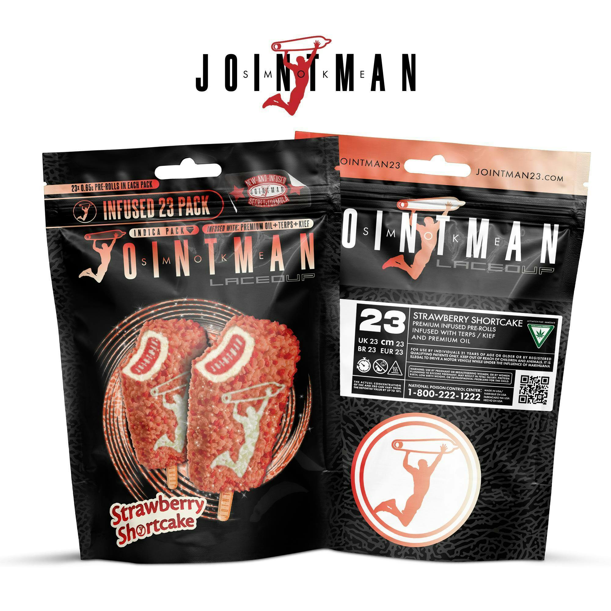 Jointman - Jointman - Infused 23pk X 0.65g - Strawberry Shortcake - 1