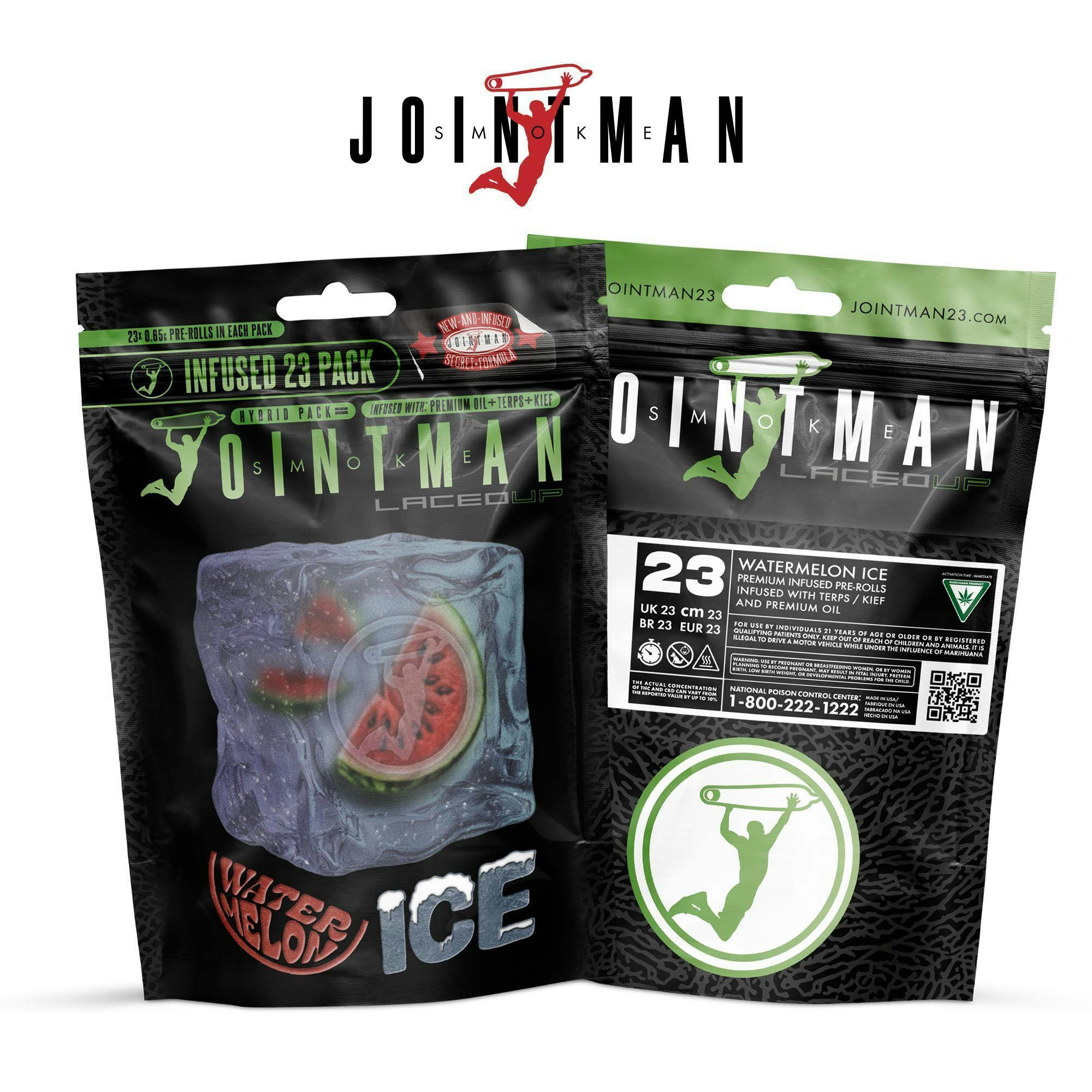 Jointman - Jointman - Infused 23pk X 0.65g - Watermelon Ice - 1