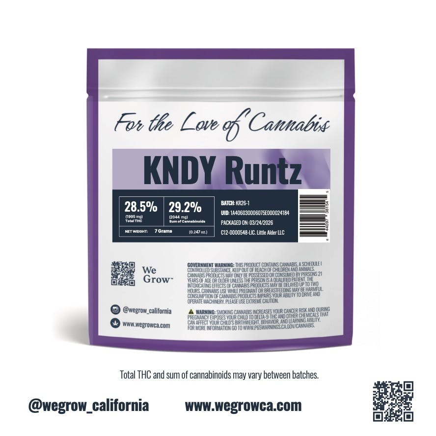 We Grow - We Grow | KNDY RUNTZ | Smalls | 7g - 1