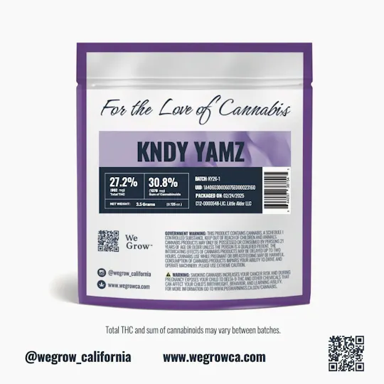 We Grow - We Grow | KNDY YAMZ | Big Buds | 3.5g - 1