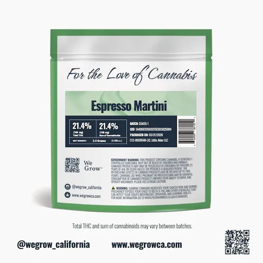 We Grow - We Grow | Espresso Martini | Big Buds | 3.5g - 1