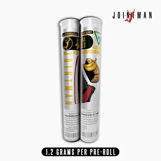 Jointman - Jointman - 1.2g Pre-roll - Banana Bred - 1