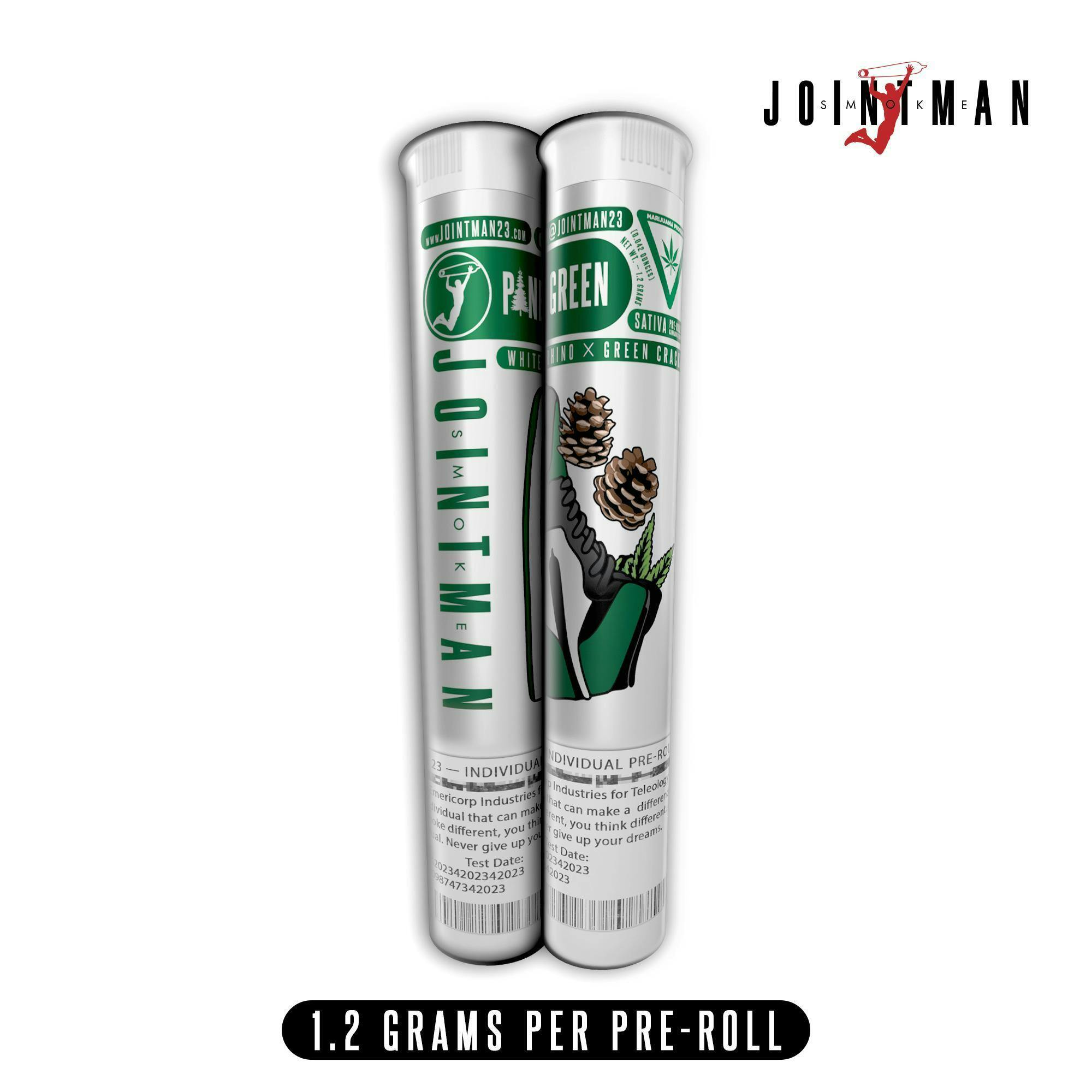 Jointman - Jointman - 1.2g Pre-roll - Pine Green - 1