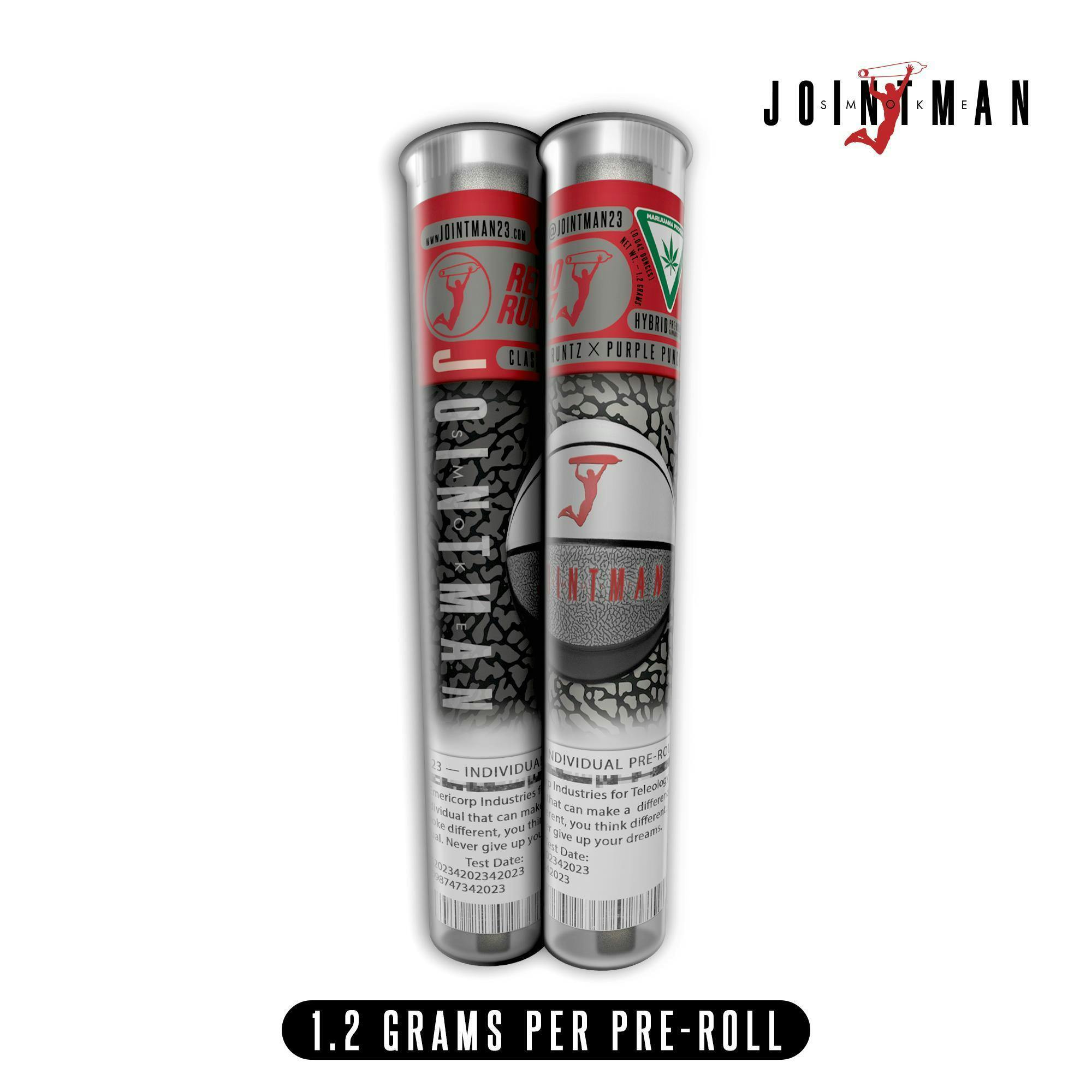 Jointman - Jointman - 1.2g Pre-roll - Retro Runtz - 1
