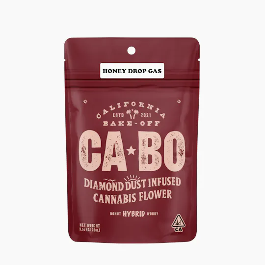 CABO - CABO Diamond Dust Infused 3.5g Flower - Honey Drop Gas - Hybrid - 1