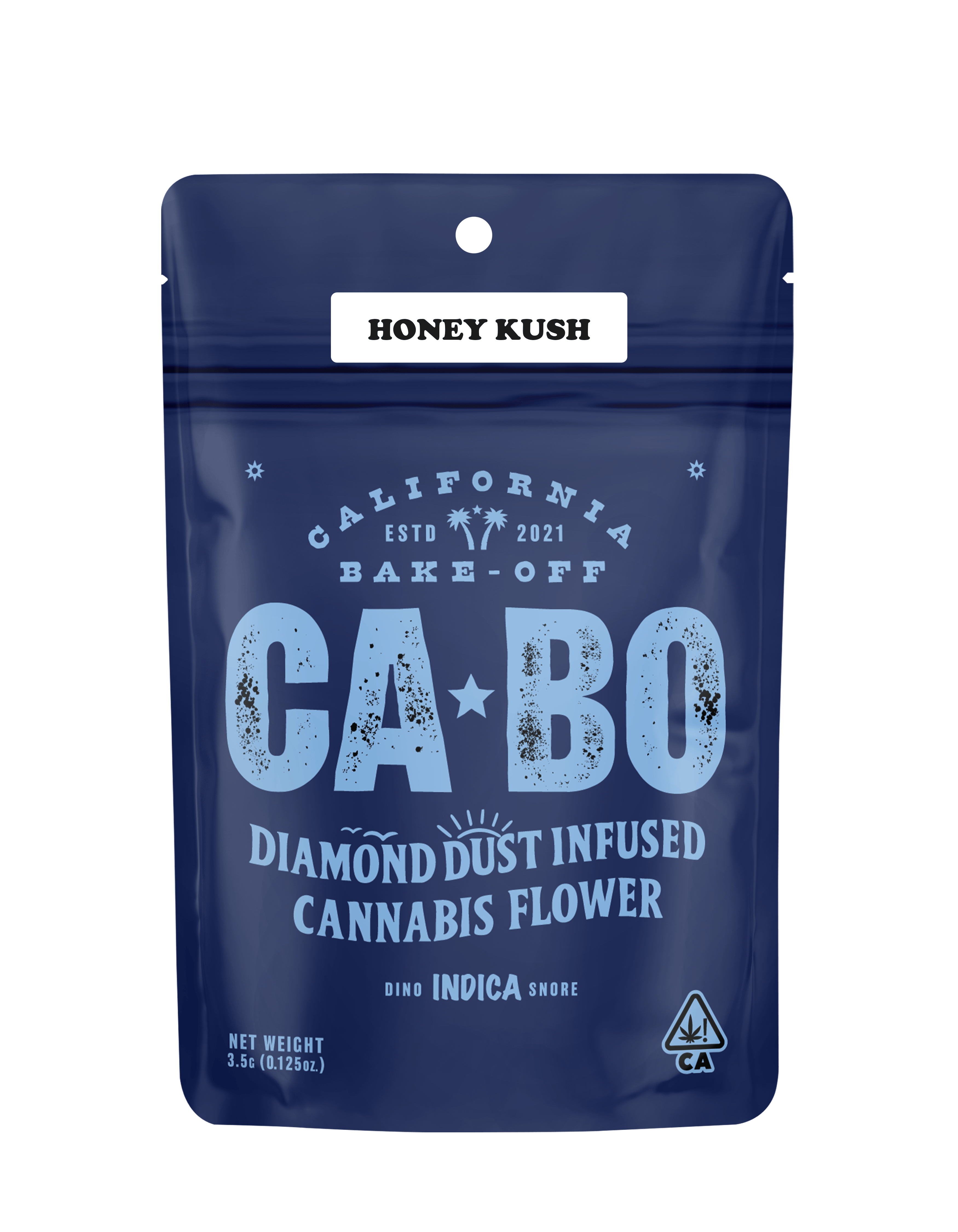 CABO - CABO Diamond Dust Infused 3.5g Flower - Honey Kush - Indica - 1