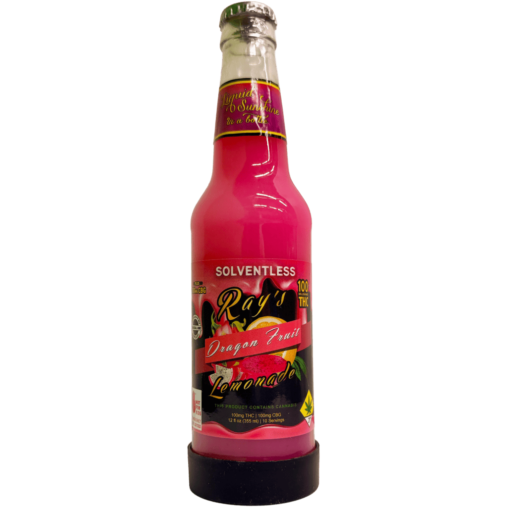 Ray's Lemonade - Ray's Lemonade | Solventless Dragon Fruit | 100mg THC - 1