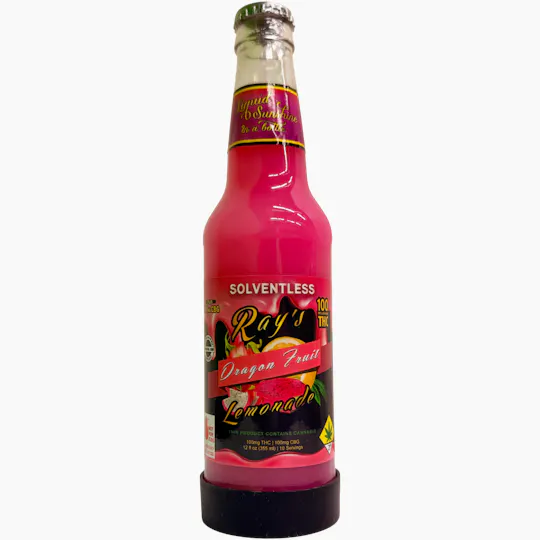 Ray's Lemonade - Ray's Lemonade | Solventless Dragon Fruit | 100mg THC - 1