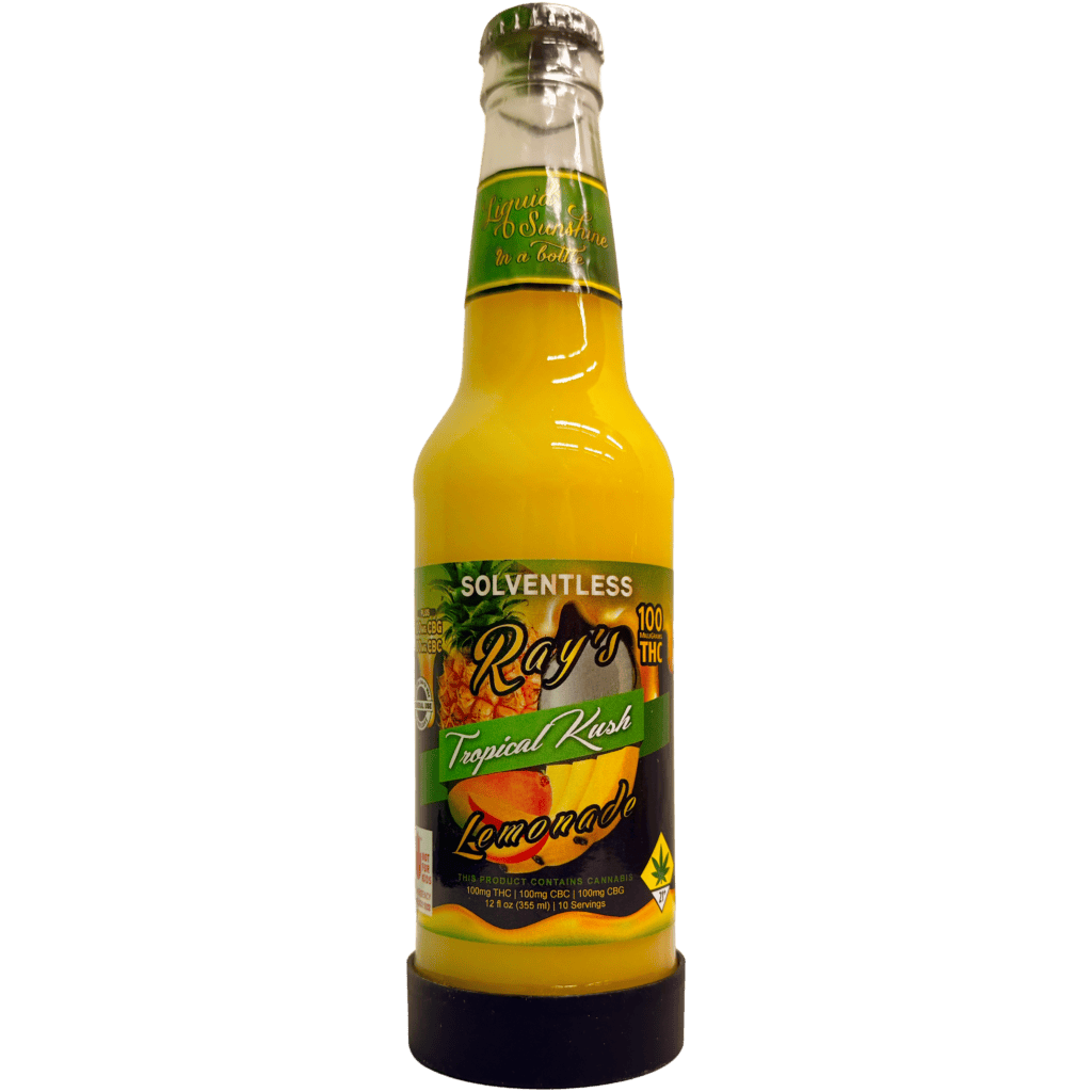 Ray's Lemonade - Ray's Lemonade | Solventless Tropical Kush | 100mg THC - 1