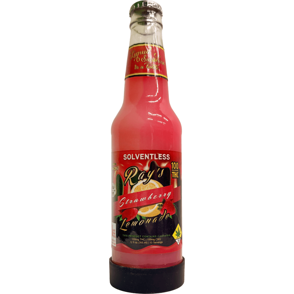 Ray's Lemonade - Ray's Lemonade | Solventless Strawberry | 100mg THC - 1