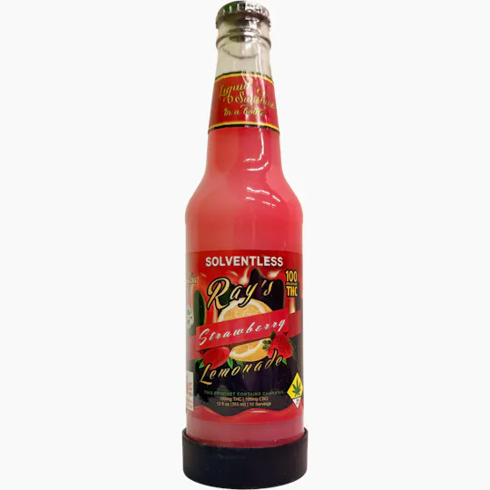 Ray's Lemonade - Ray's Lemonade | Solventless Strawberry | 100mg THC - 1