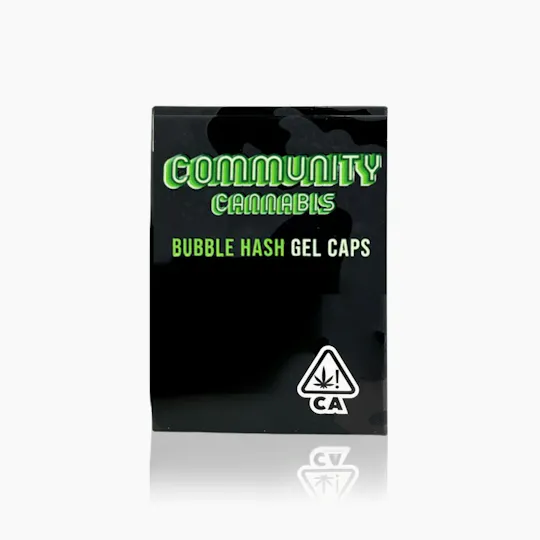 Community - Community | Bubble Hash Gel Caps | 300mg | 30pk | 10mg ea - 1