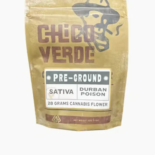 Chico Verde - Chico Verde | Durban Poison | Ground | 28g - 1