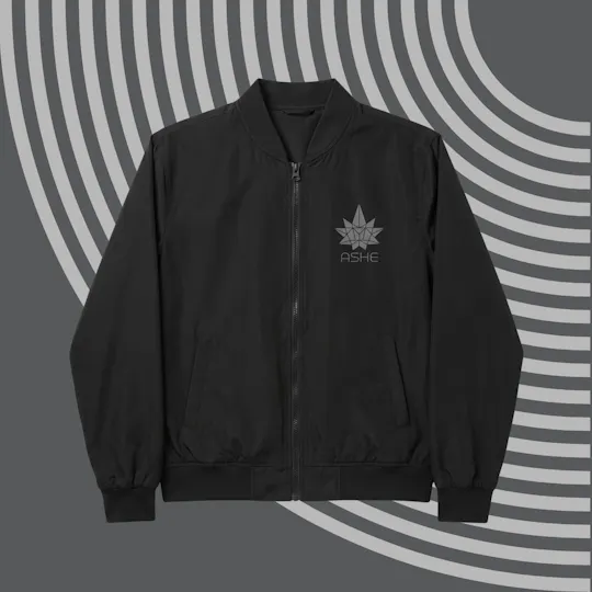 ASHE - ASHE Bomber Windbreaker (Black) - 1