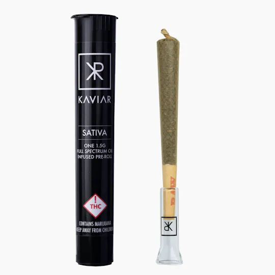 Kaviar - Kaviar | Flava Ganga Gold | Infused Joint | 1.5g - 1