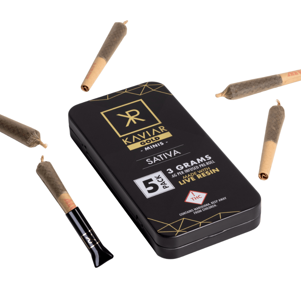 Kaviar - Kaviar | Forbidden Razittles | Infused Joints | 0.6g ea | 5pk - 1