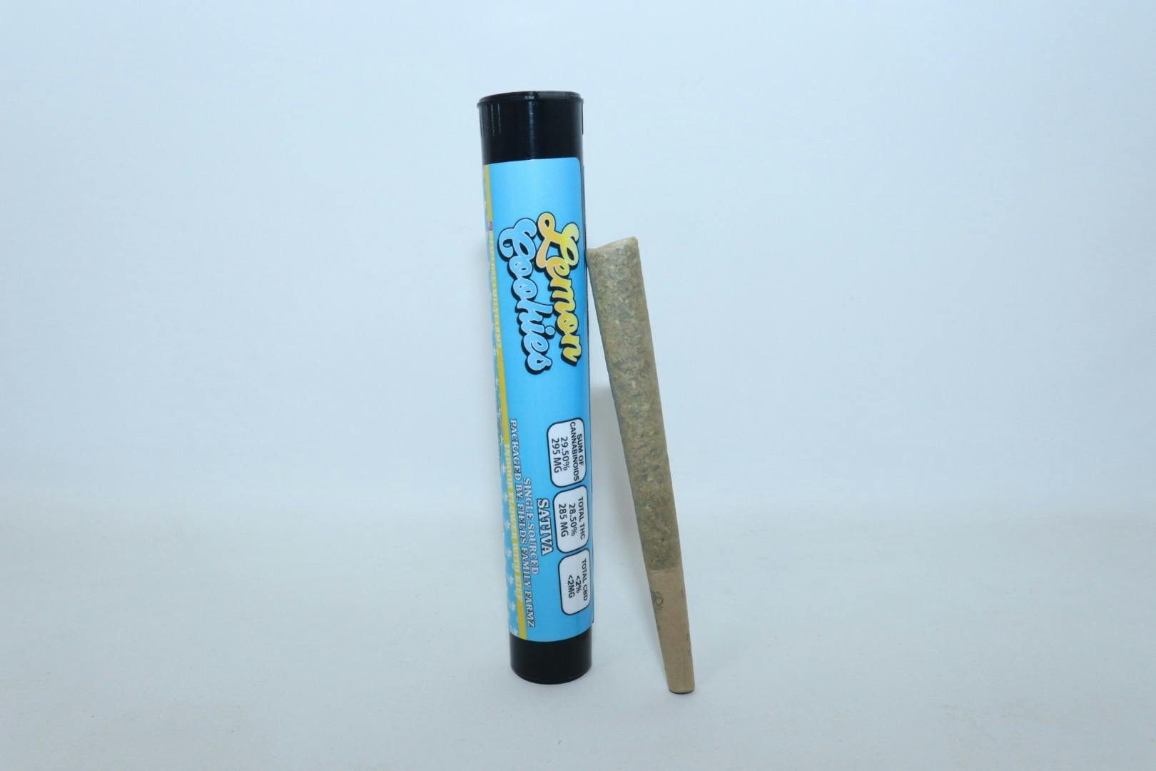 Fields Family Farmz - Lemon Cookies 1g Kief Infused Single Pre-Roll - 1