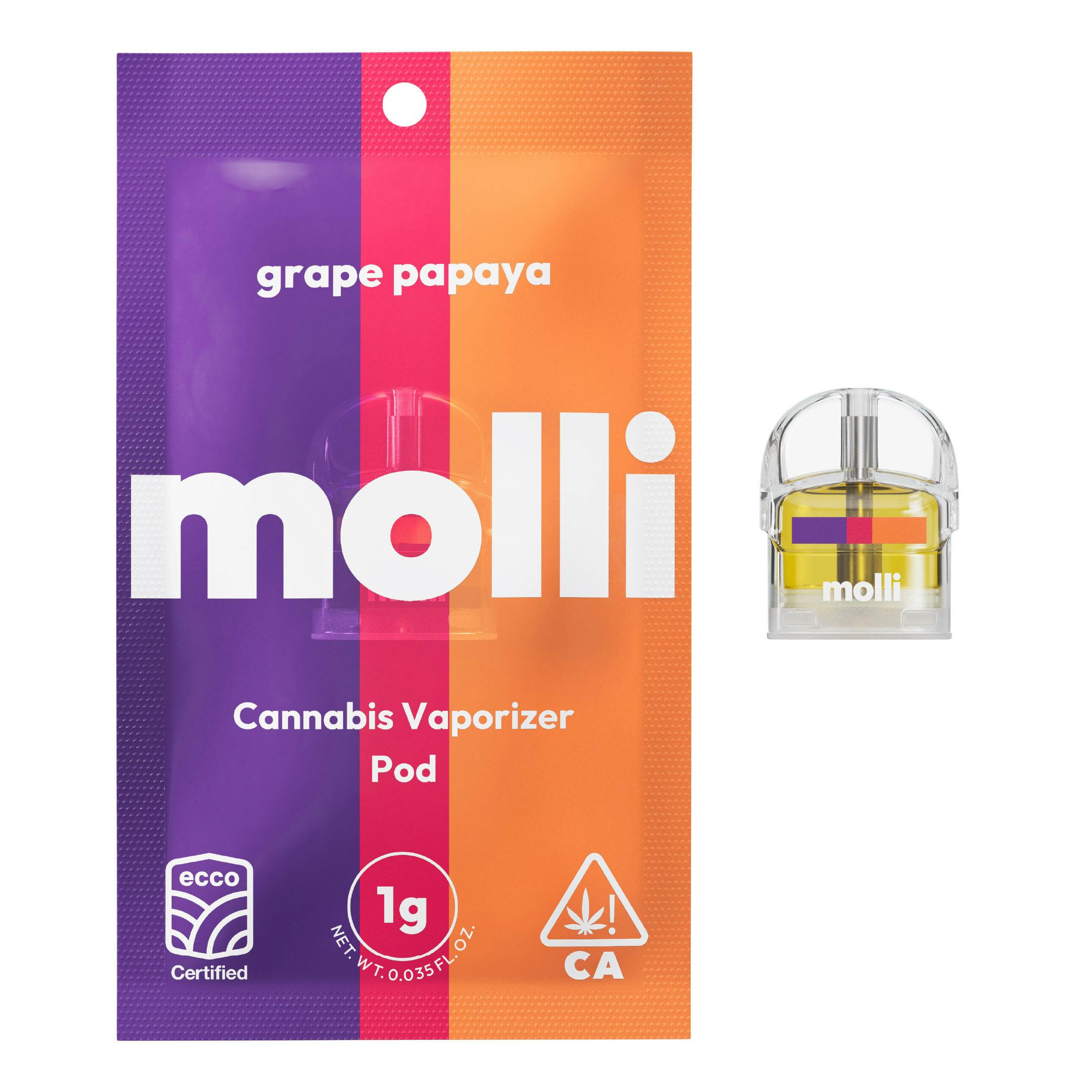 Molli - Molli Grape Papaya Pod - 1