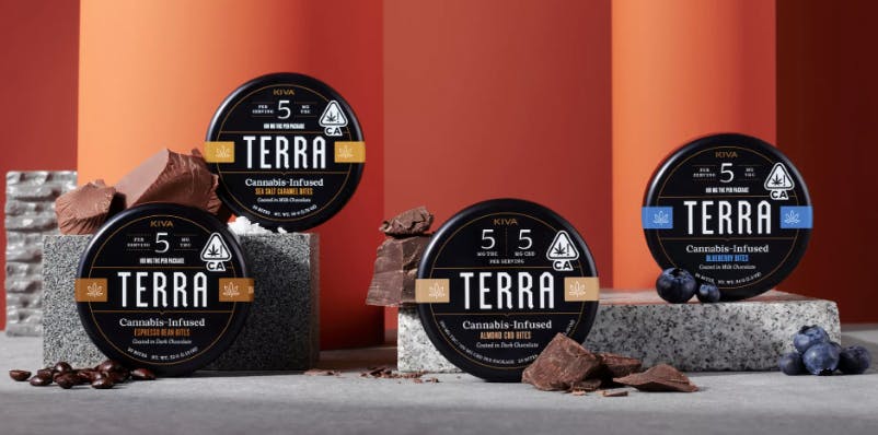 Terra by Kiva - Terra | Dark Chocolate Espresso Beans | 100mg | 20ct | 5mg/ea - 1