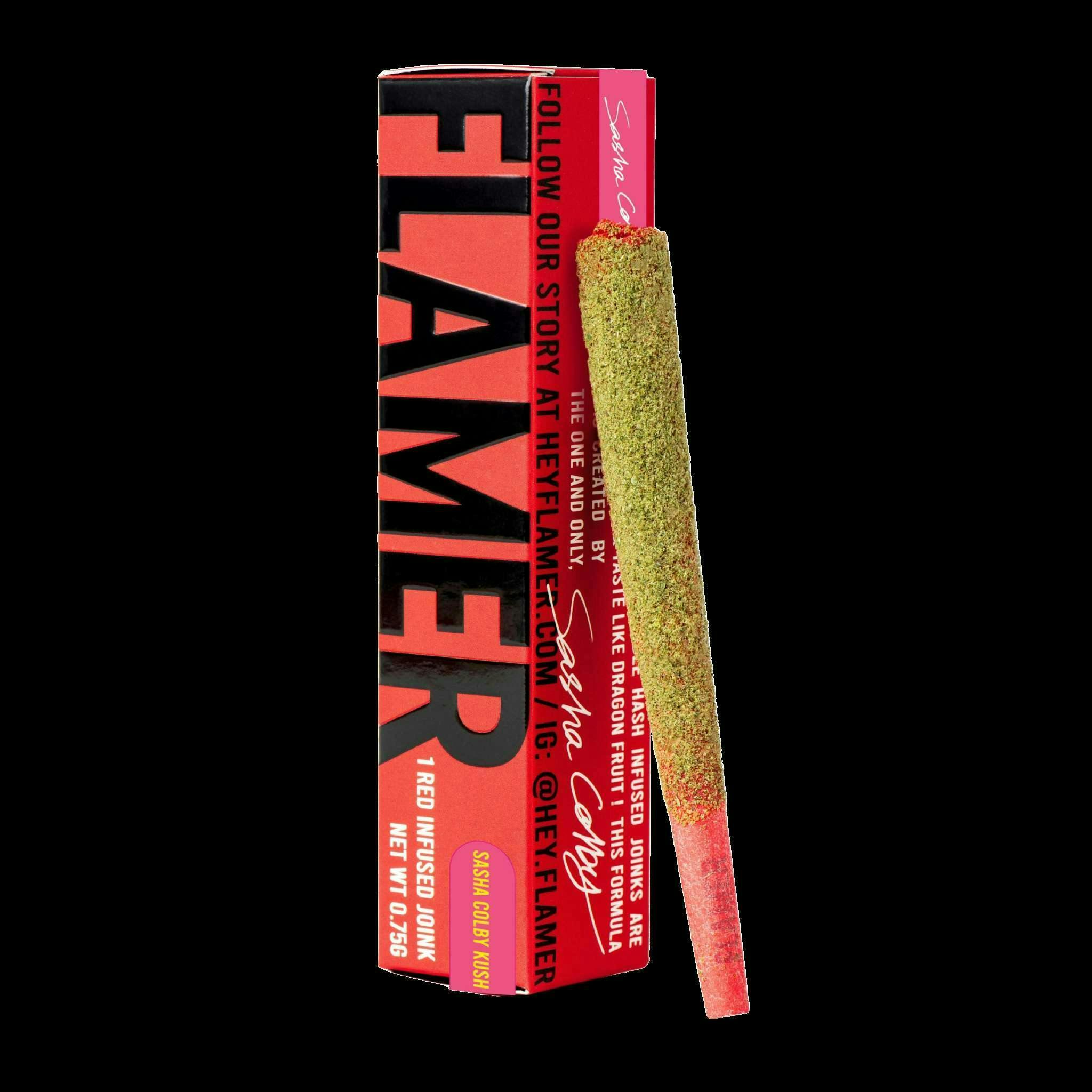 FLAMER - FLAMER | Sasha Colby Kush | Infused Joint | 0.75g - 1