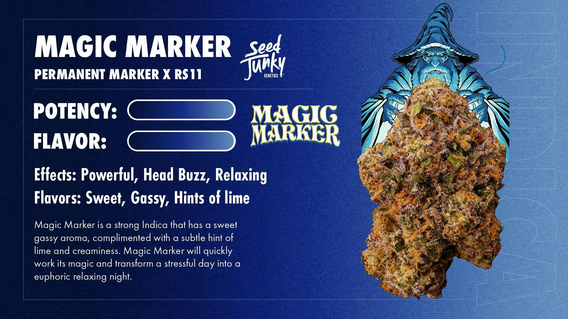 Seed Junky - Seed Junky | Magic Marker Jar | Big Buds | 3.5g - 1