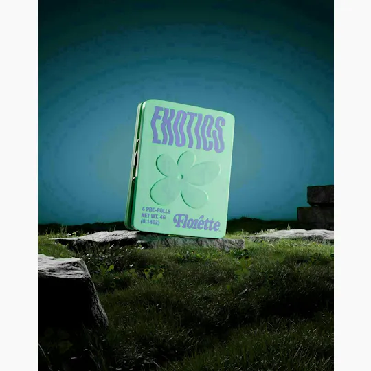 Florette - Florette Exotics |Sour Blueberry Cookies | Joints | 1g each | 4pk - 1