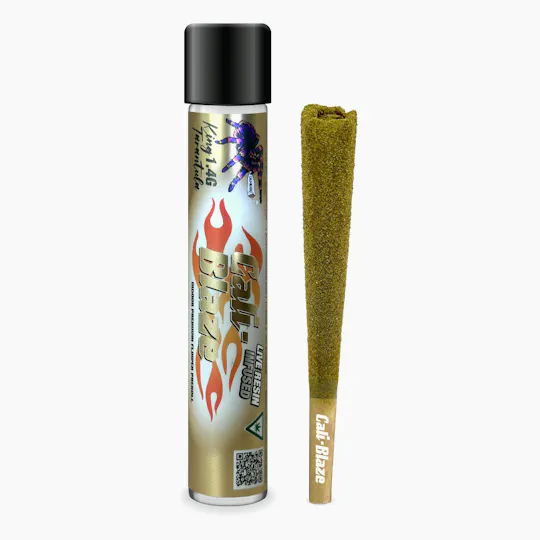Cali-Blaze - Cali-Blaze | Grand Daddy Purp | King Tarantula Infused Joint | 1.4g - 1