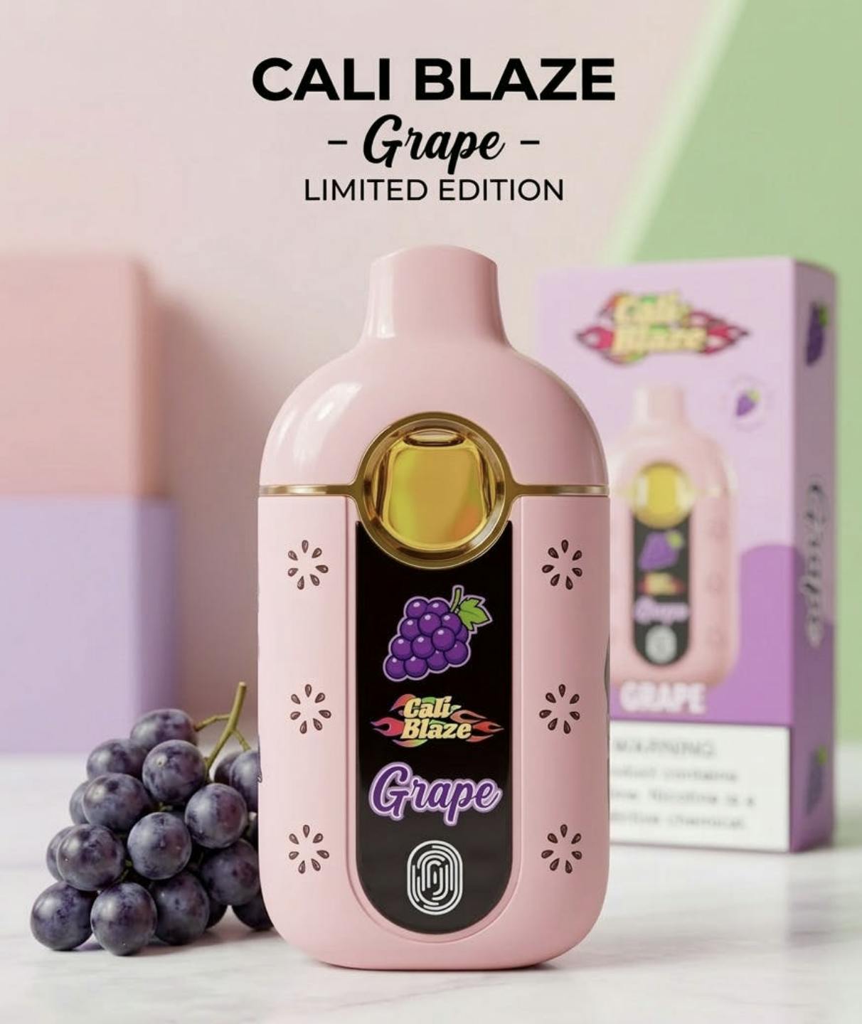 Cali-Blaze - Cali-Blaze | Grape | Limitless Live Resin Disposable | 3g - 1
