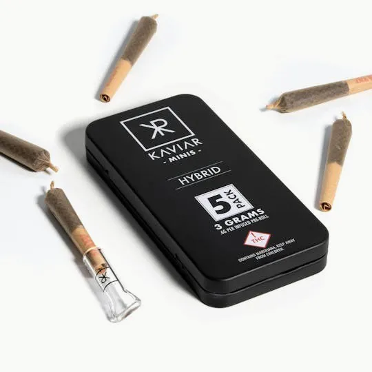 Kaviar - Kaviar | Thunder Slap | Infused Joints | 0.6g each | 5pk - 1