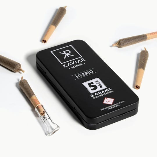 Kaviar - Kaviar | Quik Runtz x OG Kush | Infused Joints | 0.6g each | 5pk - 1