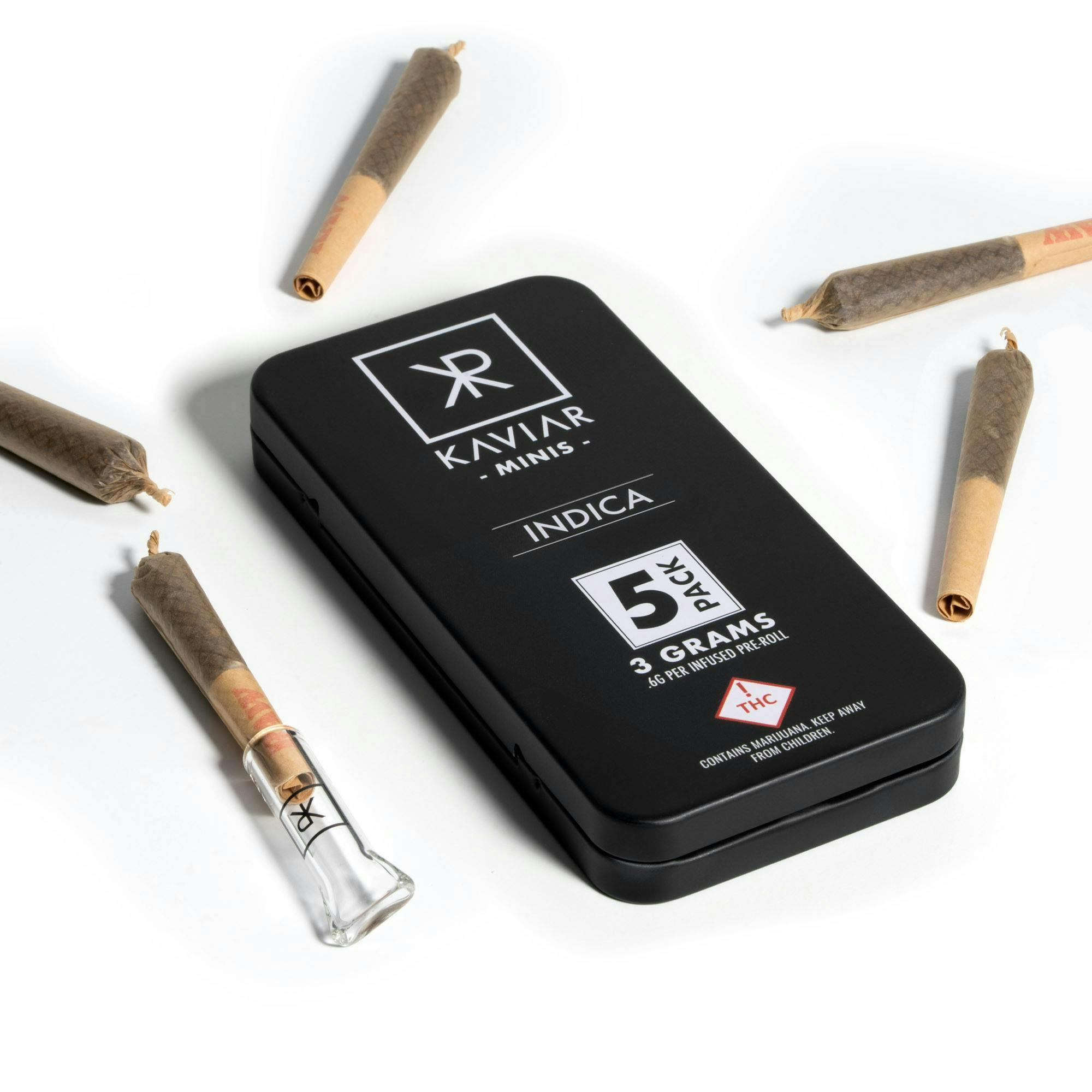 Kaviar - Kaviar | James Weed x Chem Cookies | Infused Joints | 0.6g each | 5pk - 1