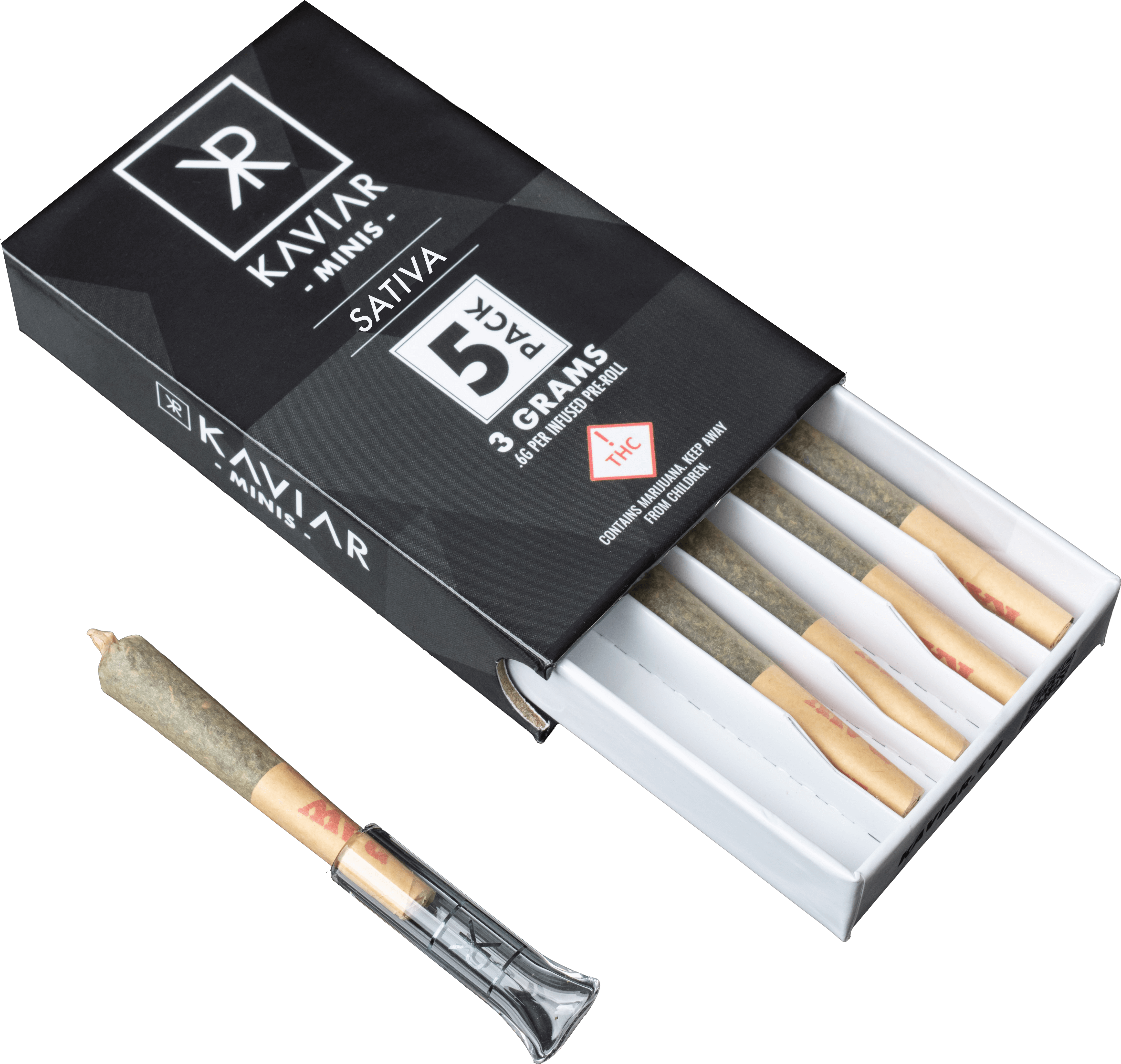 Kaviar - Kaviar | Pineapple Fruz | Infused Joints | 0.6g each | 5pk - 1