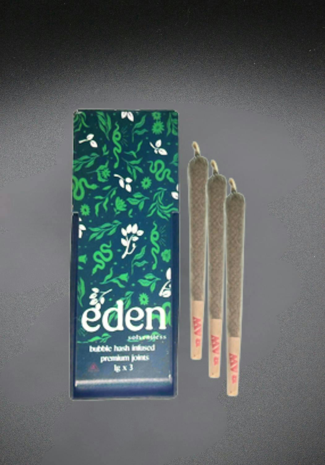 Eden Solventless - Eden | Lemon GMO | Infused Joints | 3pk | 3g - 1