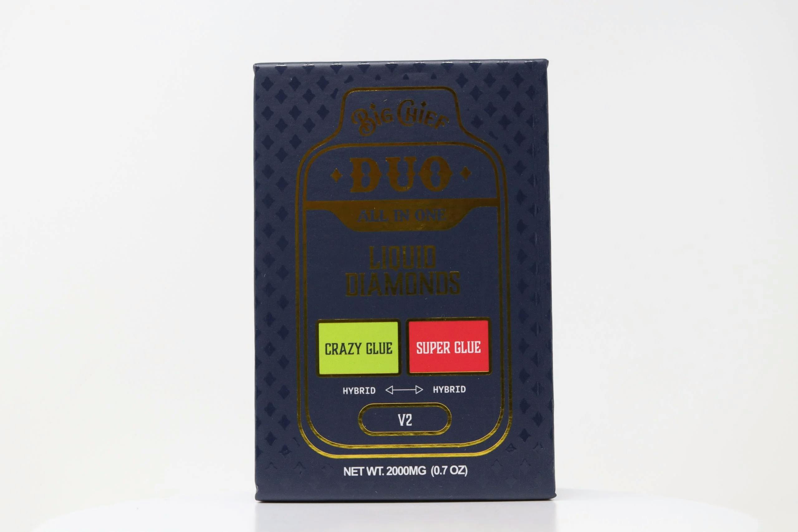 Big Chief - Big Chief | Crazy Glue x Super Glue | V2 Liquid Diamonds Disposable | 2g - 1