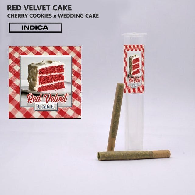 Phat Panda - Phat Panda | Red Velvet Cake | Mini Joints | 0.5g each | 2pk - 1