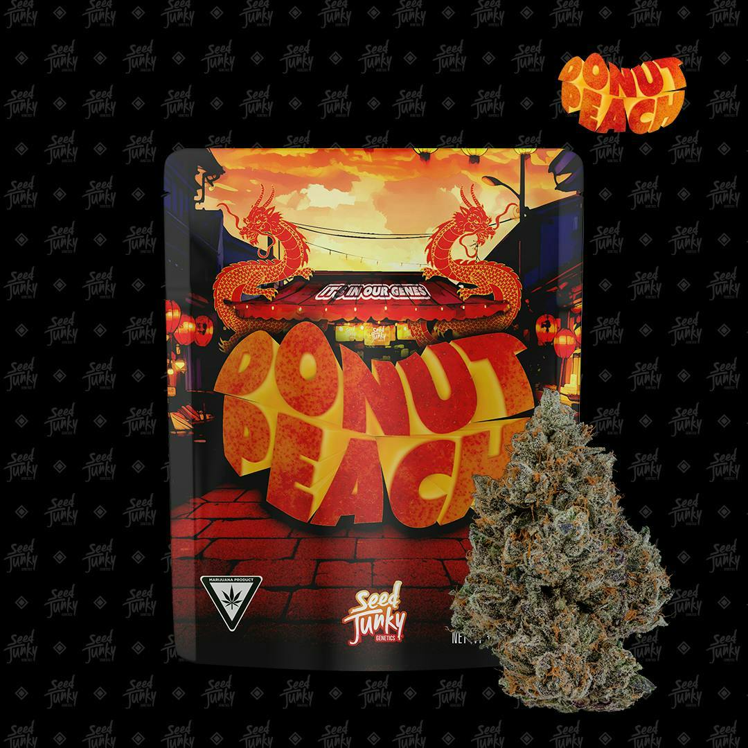 Seed Junky - Seed Junky | Donut Peach | Big Buds | 3.5g - 1