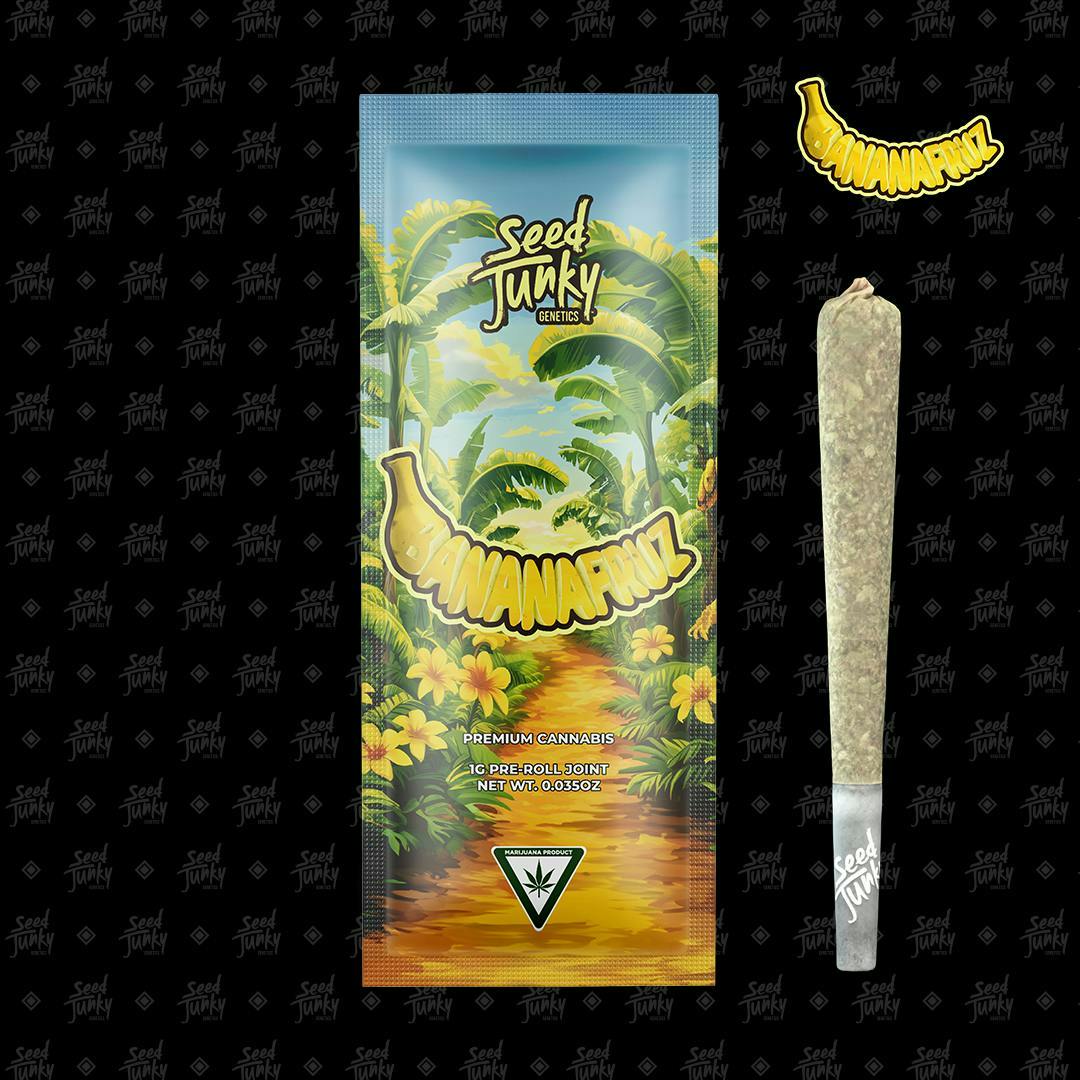 Seed Junky - Seed Junky | Banana Fruz | Joint | 1g - 1