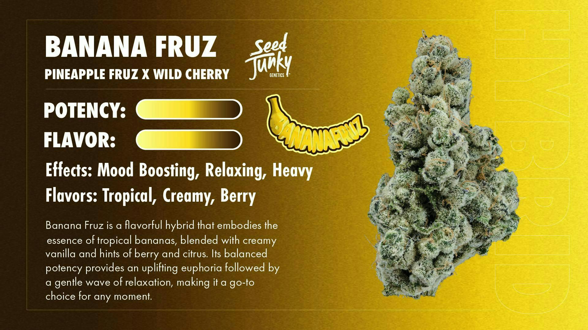 Seed Junky - Banana Fruz | Joint | 1g - 1
