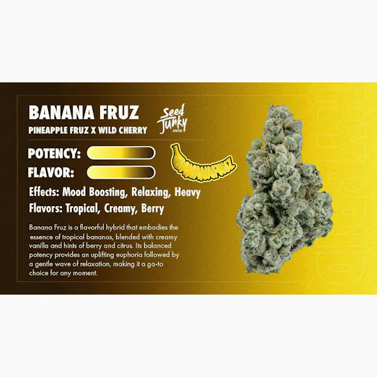 Seed Junky - Banana Fruz | Joint | 1g - 1
