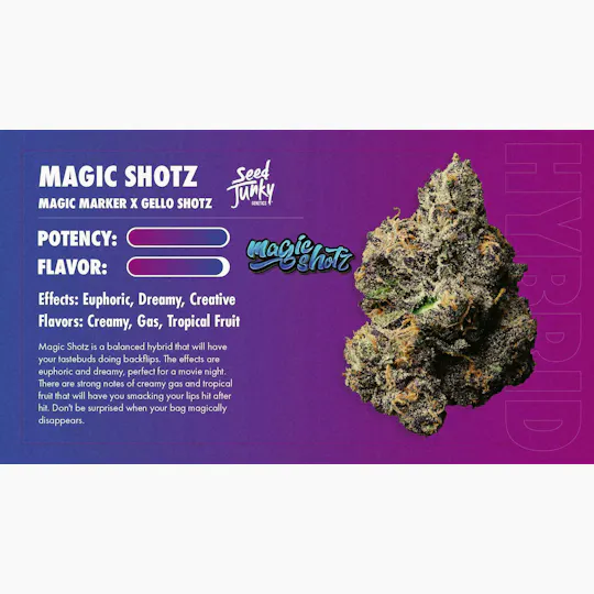 Seed Junky - Magic Shotz | Big Buds | 3.5g - 1