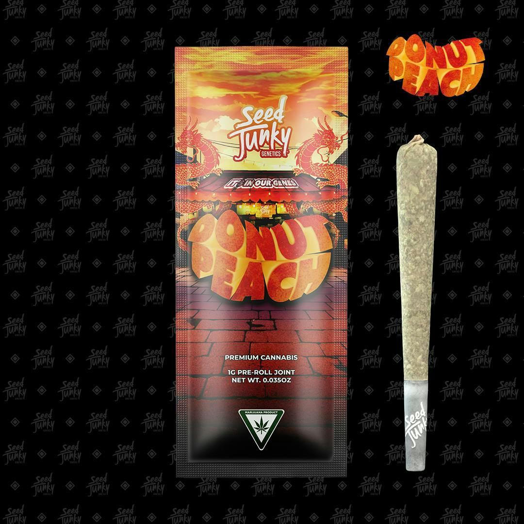 Seed Junky - Seed Junky | Donut Peach | Joint | 1g - 1