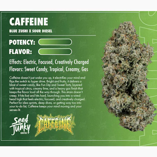 Seed Junky - Caffeine | Big Buds | 3.5g - 1