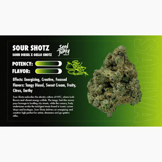 Seed Junky - Sour Shotz | Big Buds | 3.5g - 1