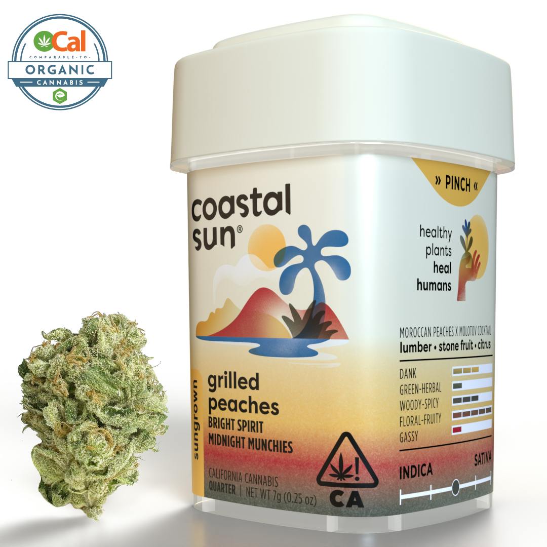 Coastal Sun - Grilled Peaches Sungrown Flower 7g - 1